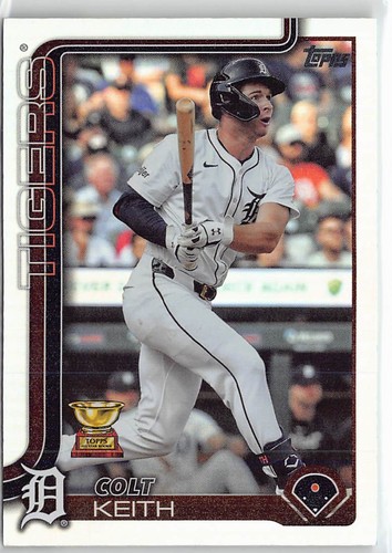 2025 topps 180 colt keith - 2025, #180